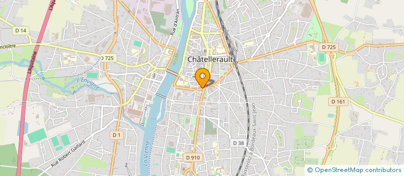 localisation de l'entreprise ROTARY CLUB DE CHATELLERAULT à CHATELLERAULT