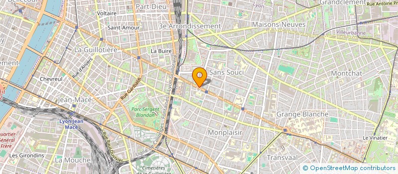 localisation de l'entreprise ROTARY CLUB DE LYON LUMIERE  LYON