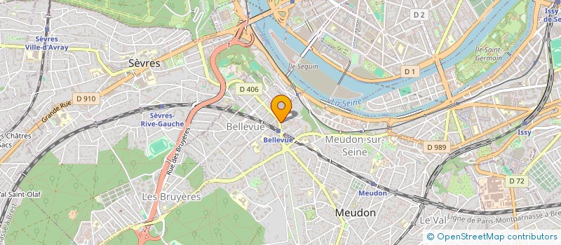 localisation de l'entreprise ROTARY CLUB DE MEUDON  MEUDON