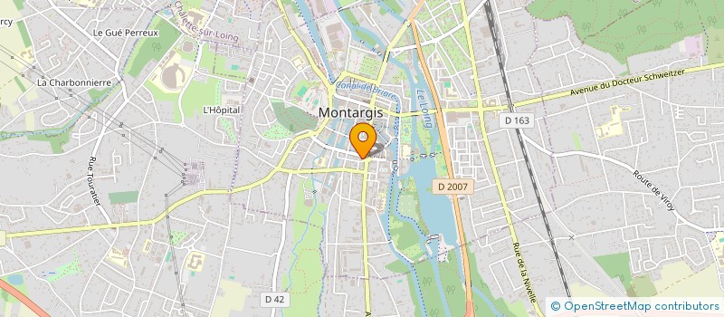 localisation de l'entreprise ROTARY CLUB DE MONTARGIS GATINAIS à MONTARGIS