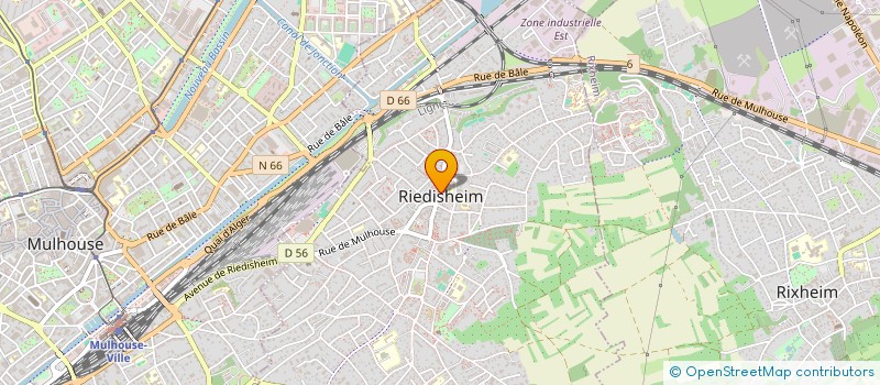 localisation de l'entreprise ROTARY-CLUB DE MULHOUSE-VOSGES  RIEDISHEIM