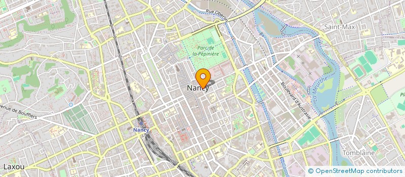localisation de l'entreprise ROTARY CLUB DE NANCY  NANCY