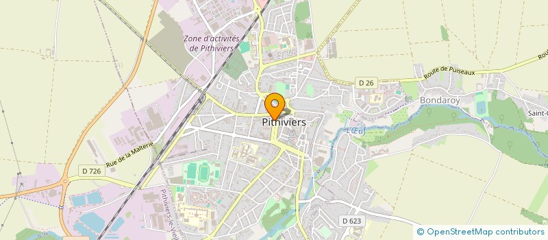 localisation de l'entreprise ROTARY CLUB DE PITHIVIERS à PITHIVIERS
