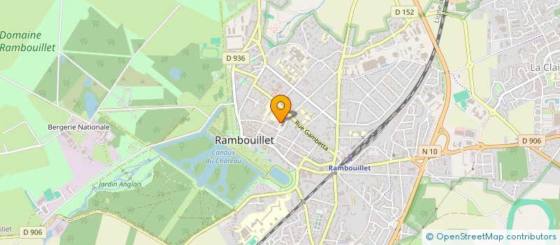 localisation de l'entreprise ROTARY CLUB DE RAMBOUILLET à RAMBOUILLET