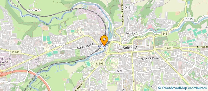 localisation de l'entreprise ROTARY CLUB DE SAINT-LO  SAINT-LO