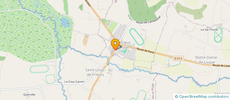 localisation de l'entreprise ROTARY CLUB DE SAINT PIERRE SUR DIVES  MEZIDON VALLEE D'AUGE