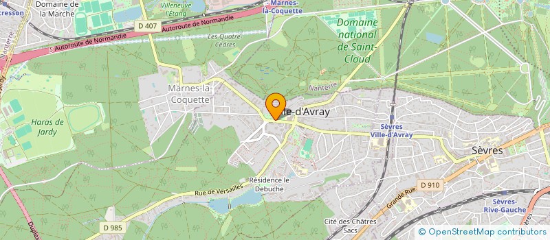 localisation de l'entreprise ROTARY CLUB DE SEVRES VILLE D'AVRAY à VILLE-D'AVRAY