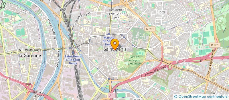 localisation de l'entreprise ROTARY CLUB DE ST DENIS EN FRANCE à SAINT-DENIS