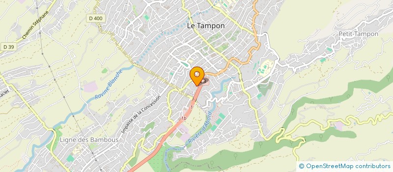 localisation de l'entreprise ROTARY CLUB DE ST PIERRE - RIVIERE D'ABORD  LE TAMPON