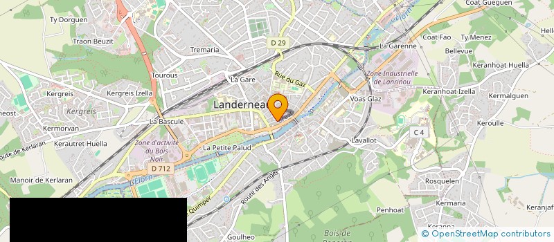 localisation de l'entreprise ROTARY CLUB LANDERNEAU à LANDERNEAU