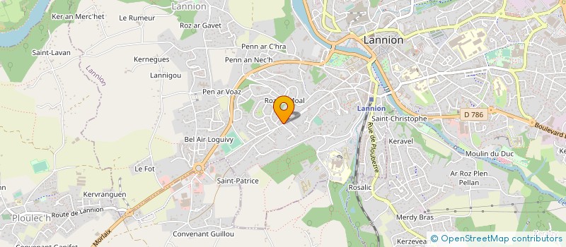 localisation de l'entreprise ROTARY CLUB LANNION PAYS DE TREGOR à LANNION