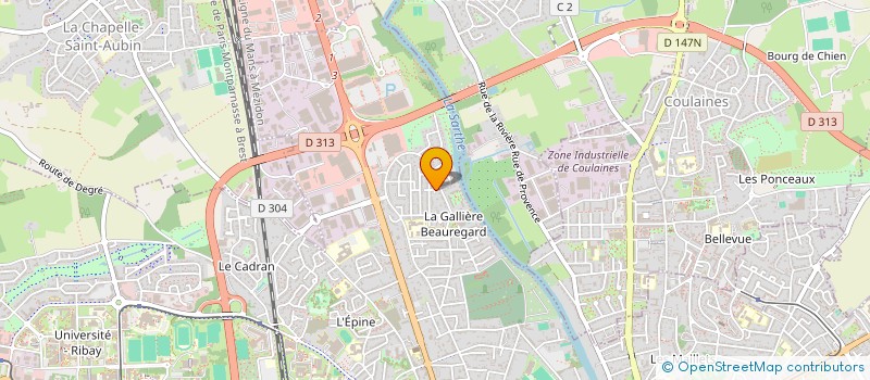 localisation de l'entreprise ROTARY-CLUB LE MANS-SCARRON  LE MANS