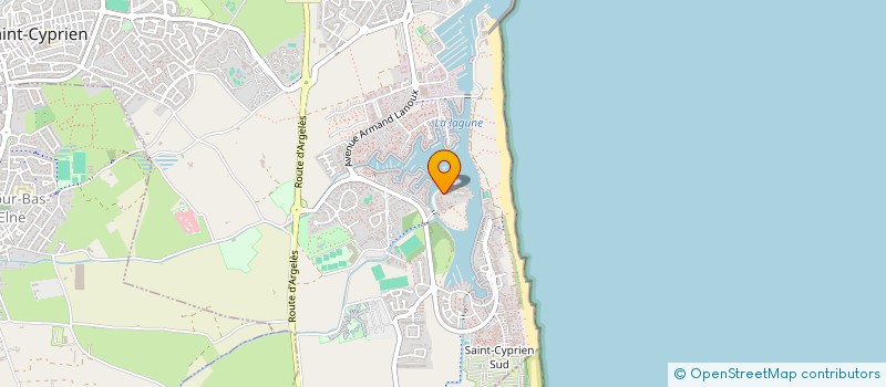 localisation de l'entreprise ROTARY CLUB SAINT-CYPRIEN RUSCINO  SAINT-CYPRIEN