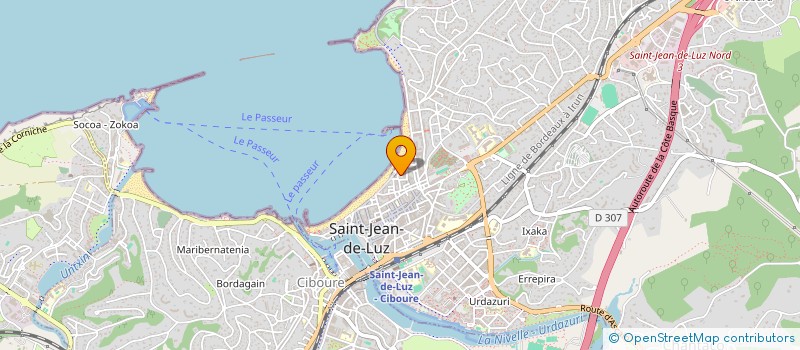 localisation de l'entreprise ROTARY CLUB SAINT JEAN DE LUZ-URRUGNE-CIBOURE COTE BASQUE à SAINT-JEAN-DE-LUZ