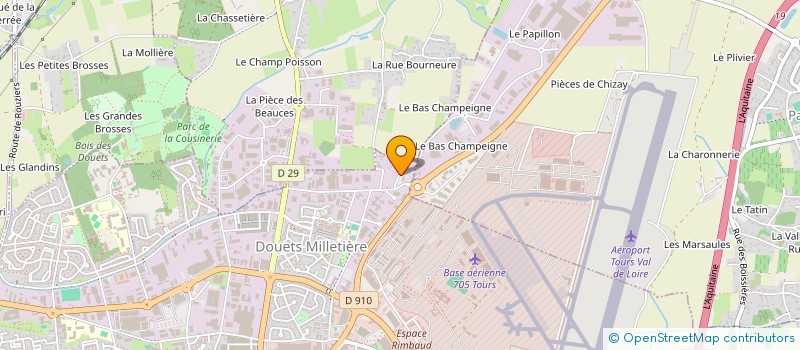 localisation de l'entreprise ROTARY CLUB TOURS-RONSARD à TOURS