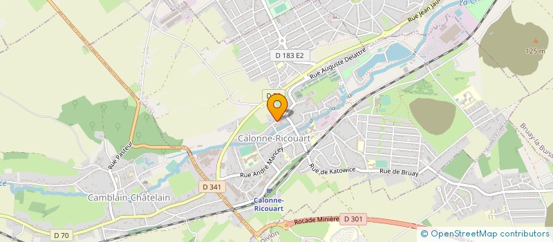 localisation de l'entreprise ROTARY WINGS SERVICE à CALONNE-RICOUART
