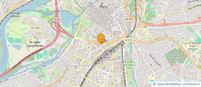 localisation de l'entreprise ROTAS  METZ