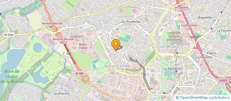 localisation de l'entreprise ROTAT EXPERTISE SECURITE ALIMENTAIRE à TOULOUSE