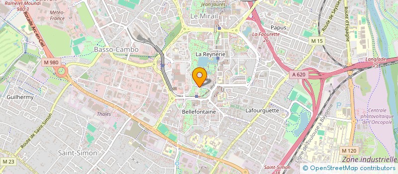 localisation de l'entreprise ROTATION à TOULOUSE