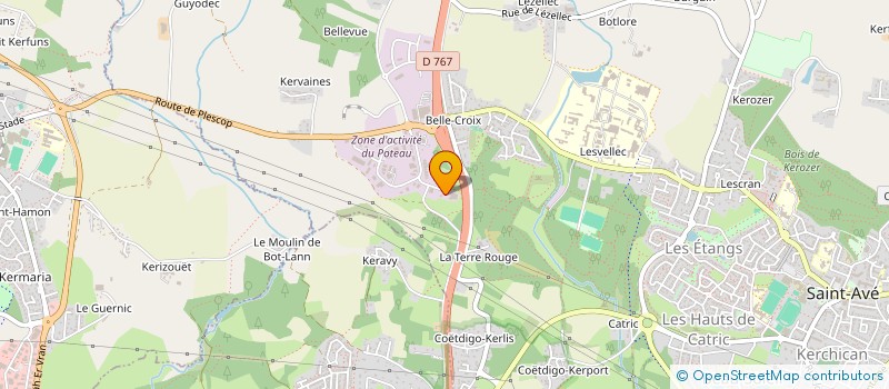 localisation de l'entreprise ROTAX  PLESCOP