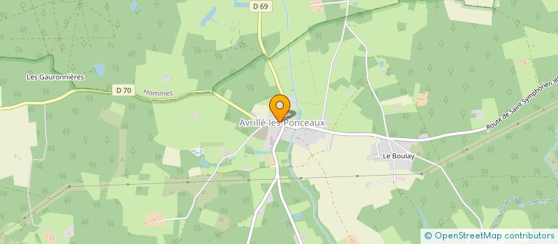 localisation de l'entreprise ROTEIX  AVRILLE-LES-PONCEAUX