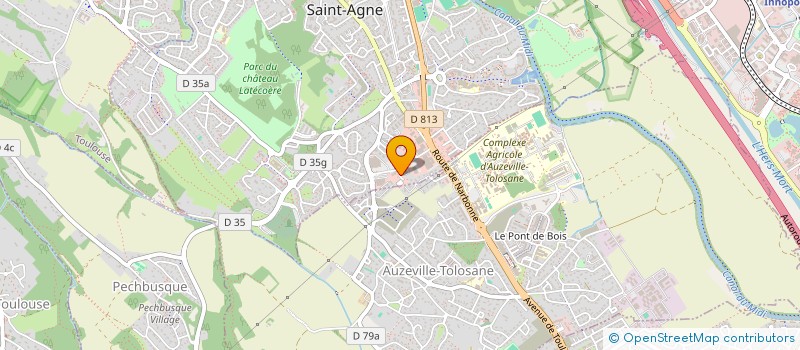 localisation de l'entreprise ROTENBERG à RAMONVILLE-SAINT-AGNE