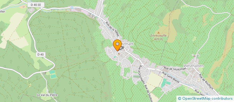 localisation de l'entreprise ROTEXPRO  SOULTZMATT