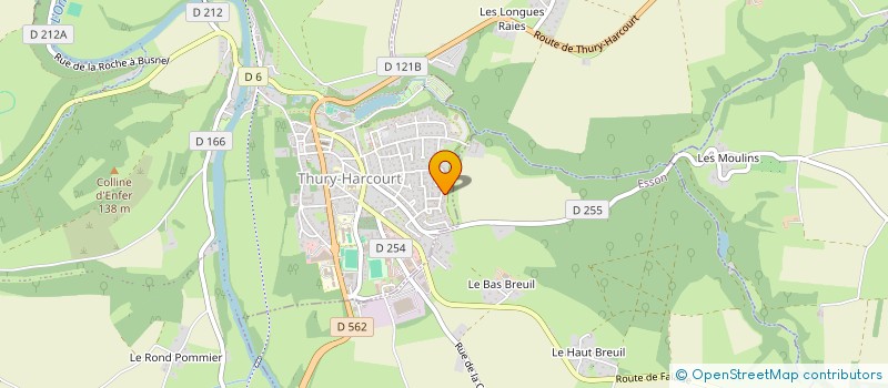localisation de l'entreprise ROTGER WOOD  THURY-HARCOURT-LE-HOM