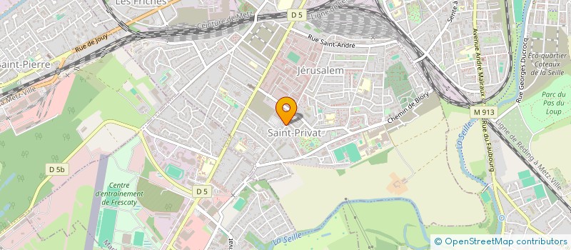 localisation de l'entreprise ROTH à MONTIGNY-LES-METZ