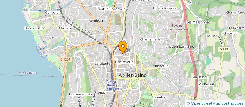 localisation de l'entreprise ROTHA  AIX-LES-BAINS