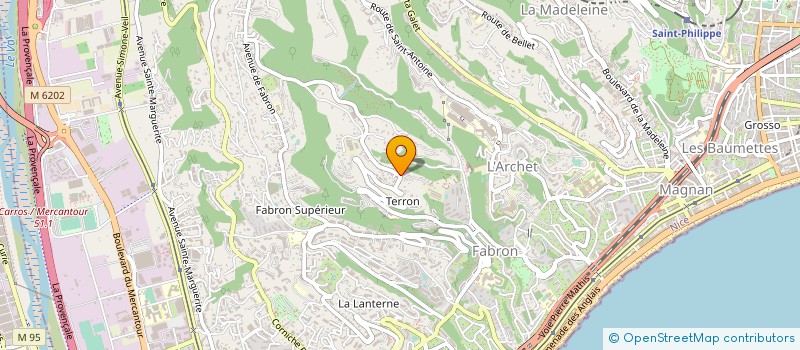 localisation de l'entreprise ROTHSCHILD à NICE