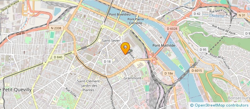 localisation de l'entreprise ROTI D 'OR à ROUEN