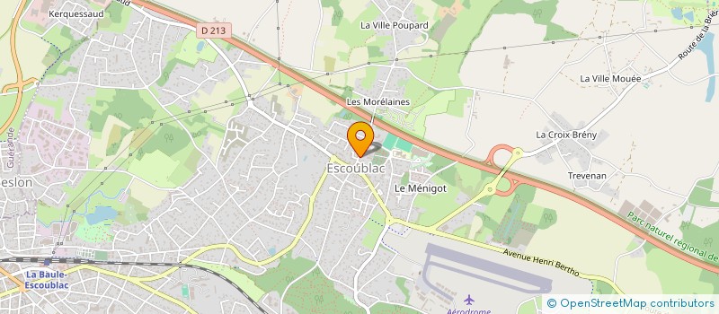 localisation de l'entreprise ROTIECK  LA BAULE-ESCOUBLAC