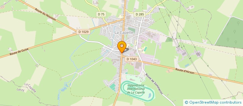 localisation de l'entreprise ROTINS MEUBLES  LA CAPELLE