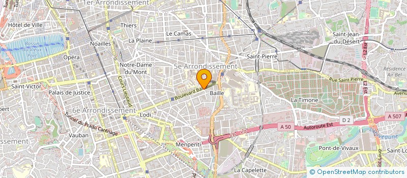 localisation de l'entreprise ROTIS AND CO à MARSEILLE