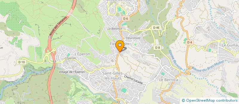 localisation de l'entreprise ROTISS'B  SAINT-PAUL