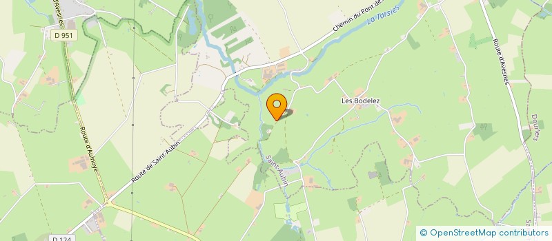 localisation de l'entreprise ROTISSERIE AVESNOISE à SAINT-AUBIN