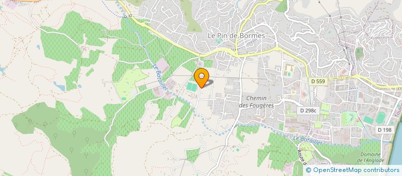 localisation de l'entreprise ROTISSERIE D'AZUR  BORMES-LES-MIMOSAS