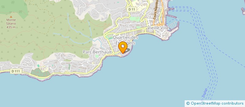 localisation de l'entreprise ROTISSERIE DES HALLES  AJACCIO