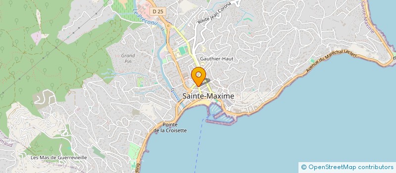 localisation de l'entreprise ROTISSERIE DU GOLFE à SAINTE-MAXIME