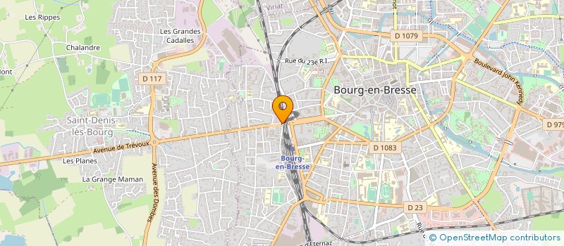 localisation de l'entreprise ROTISSERIE DU MISSISSIPPI à BOURG-EN-BRESSE