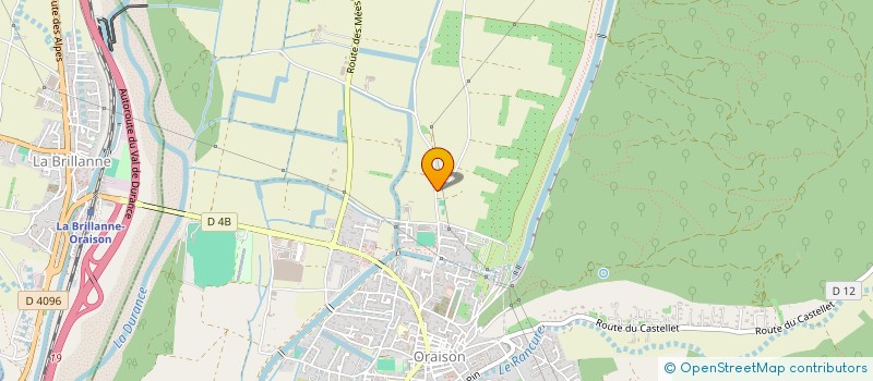 localisation de l'entreprise ROTISSERIE JEJE ET FILS  ORAISON