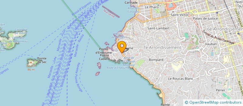 localisation de l'entreprise ROTISSERIE KENNEDY à MARSEILLE