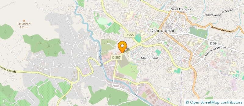 localisation de l'entreprise ROTISSERIE L AILE ET LA CUISSE  DRAGUIGNAN