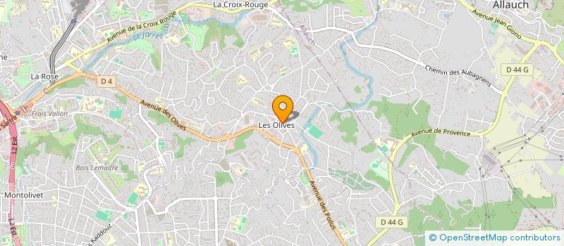 localisation de l'entreprise ROTISSERIE L'ORIENTALE à MARSEILLE