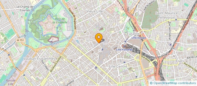 localisation de l'entreprise ROTISSERIE LES 400 COUPS à LILLE