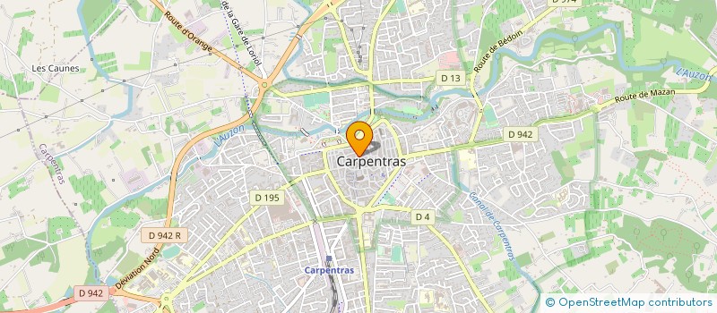 localisation de l'entreprise ROTISSERIE ONYLIA  CARPENTRAS