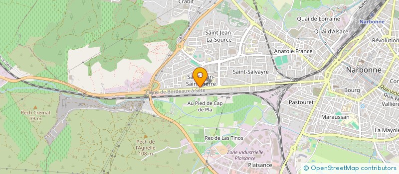 localisation de l'entreprise ROTISSERIE PIRI-PIRI à NARBONNE