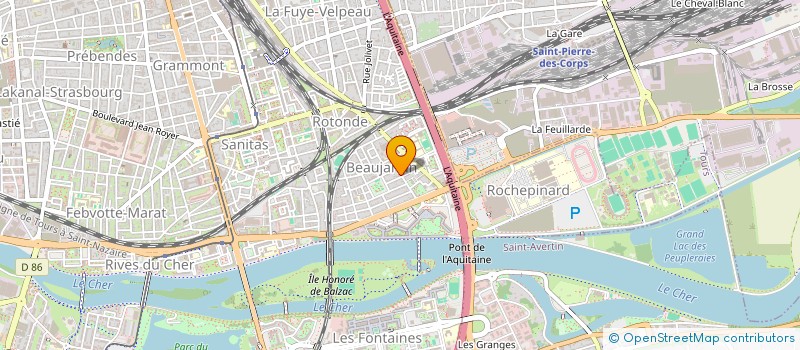 localisation de l'entreprise ROTISSERIE RAHMA à TOURS