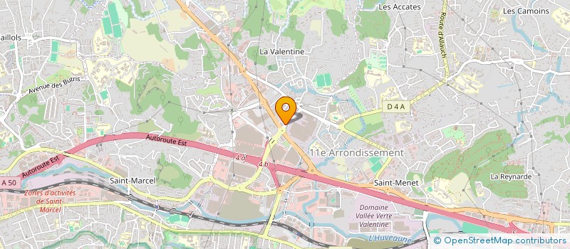 localisation de l'entreprise ROTISSERIE VALENTINOISE à MARSEILLE